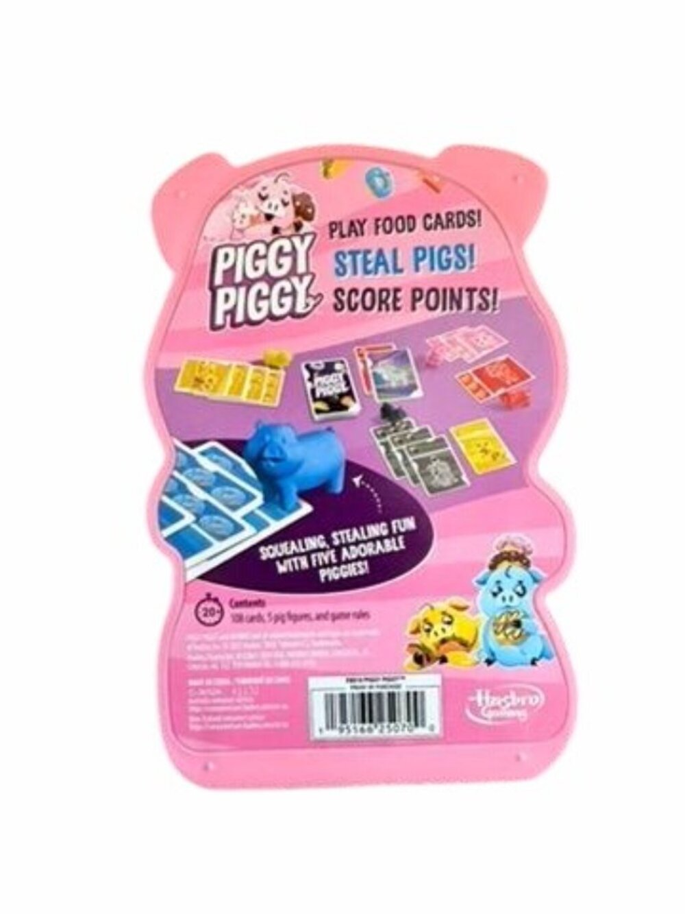 Piggy Piggy Hog It All To Win Game For Kids Ages 7+ By Hasbro - Picture 2 of 2